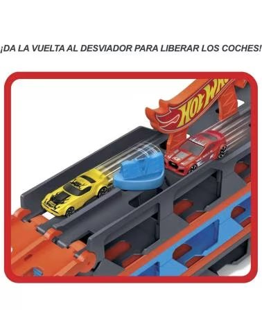 MATTEL GAMES HOT WHEELS 4-EBENEN VERWANDLUNGS-TRANSPORTER MULTICOLOR