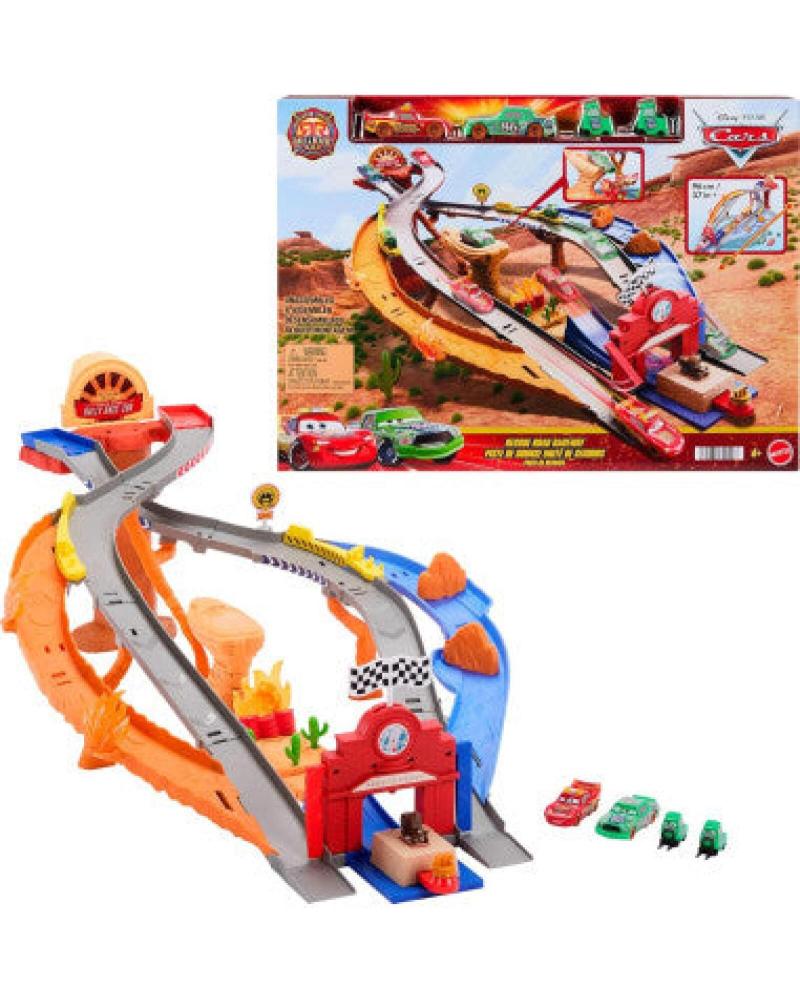 MATTEL GAMES MATTEL CARS CIRCUITO DE CARRERAS CON VEHÍCULOS MULTICOLOR