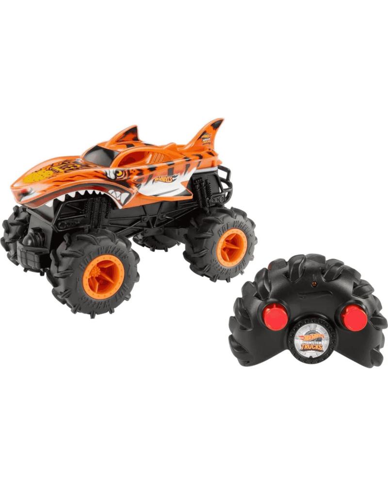 MATTEL GAMES HOT WHEELS MONSTER TRUCKS RADIOCONTROL TIBURÓN MULTICOLOR