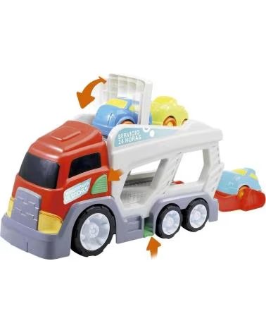 TOY PLANET CAMIÓN TRANSPORTADOR CON COCHES DE JUGUETE MULTICOLOR