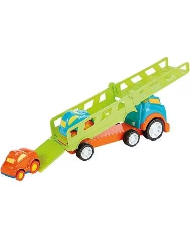 TOY PLANET CAR CARRIER TRUCK WITH TOY CARS MULTICOLOR