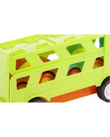 TOY PLANET CAR CARRIER TRUCK WITH TOY CARS MULTICOLOR
