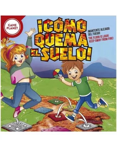 TOY PLANET BOARD GAME TOY PLANET ¡CÓMO QUEMA EL SUELO! MULTICOLOR