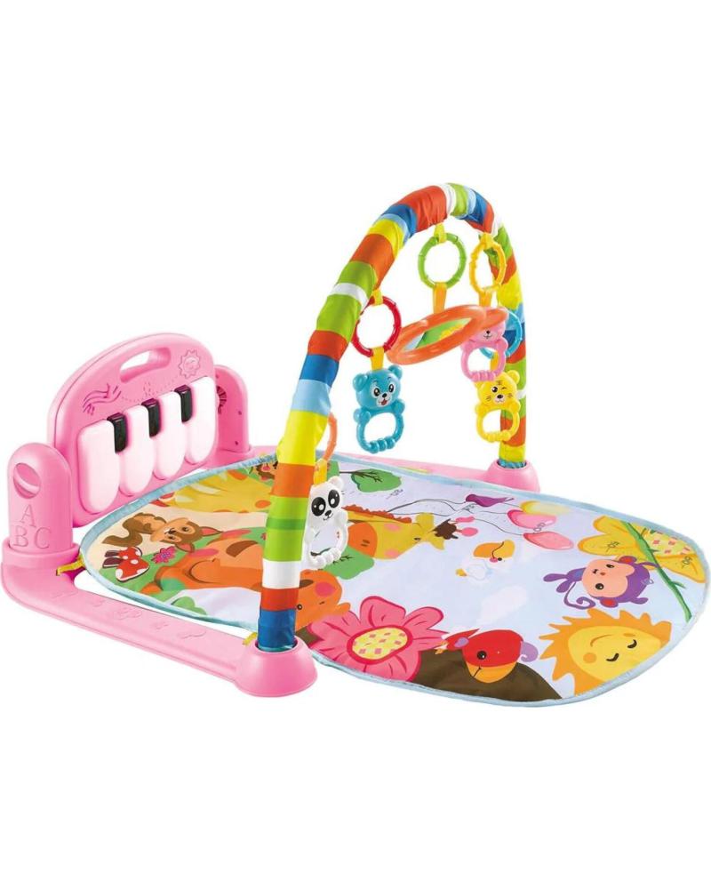 TOY PLANET GIMNASIO MUSICAL INTERACTIVO CON PIANO MULTICOLOR