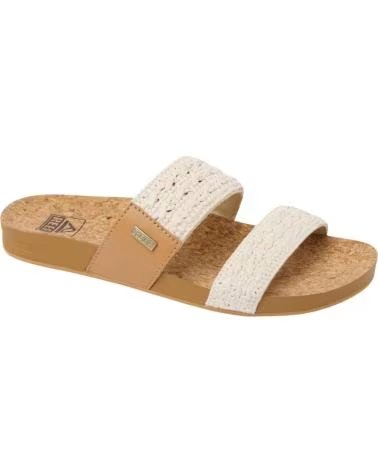 REEF CHANCLAS CUSHION VISTA EN MARRON PARA MUJER