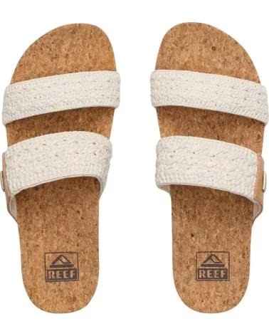 REEF CHANCLAS CUSHION VISTA EN MARRON PARA MUJER
