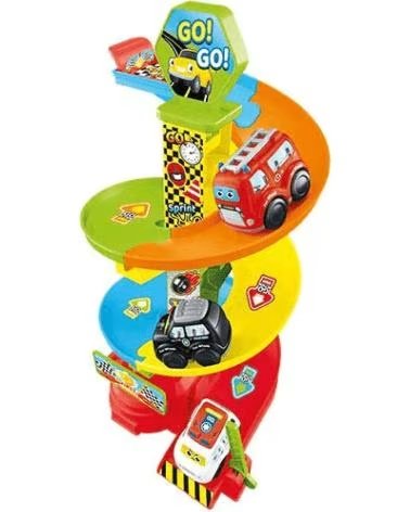 TOY PLANET TOY PLANET SPIRAL-RENNSTRECKE MIT FAHRZEUGEN MULTICOLOR
