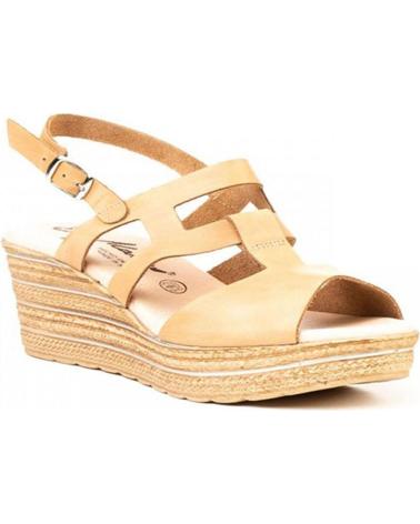 Woman Sandals EVA MAÑAS SAARALIA PALA H 1232 ARENA