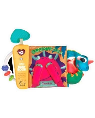 TOY PLANET INTERAKTIVES STOFFBUCH MIT AKTIVITÄTEN UND GERÄUSCHEN FÜR BABYS MULTICOLOR