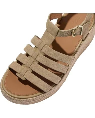 FITFLOP SANDALIAS PLATFFORMS EN PARA MUJER MARRON