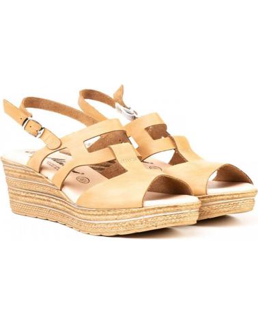 Woman Sandals EVA MAÑAS SAARALIA PALA H 1232 ARENA