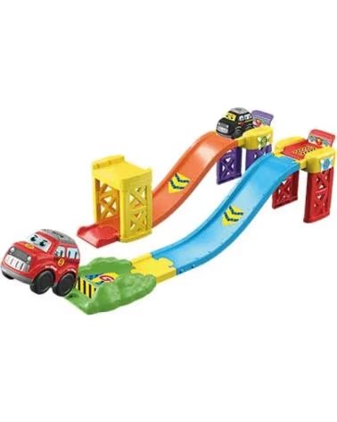 TOY PLANET RACE TRACK PLAYSET WITH TOY CARS MULTICOLOR