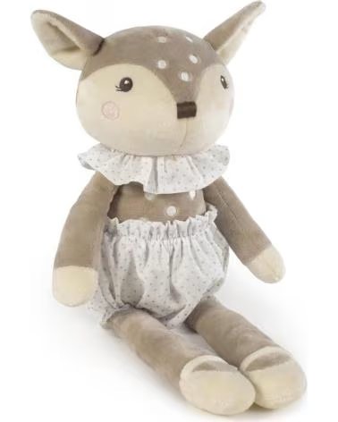 PASITO A PASITO PELUCHE DE VEADO PASITO A PASITO COM FOLHO BEIGE