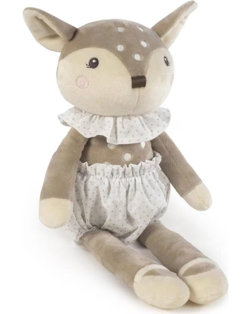 PASITO A PASITO PELUCHE DE VEADO PASITO A PASITO COM FOLHO BEIGE