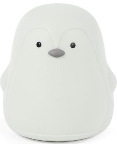 WALKING MUM LUZ DE COMPAÑÍA INFANTIL DISEÑO PINGÜINO BLANCO