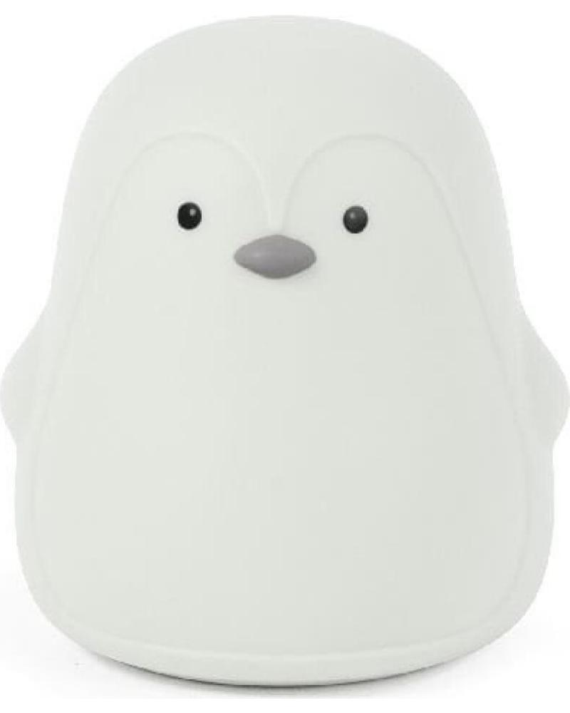 WALKING MUM LUZ DE COMPAÑÍA INFANTIL DISEÑO PINGÜINO BLANCO