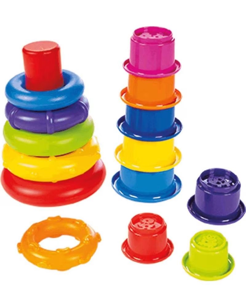 TOY PLANET TOY PLANET EDUCATIONAL STACKING SET MULTICOLOR MULTICOLOR