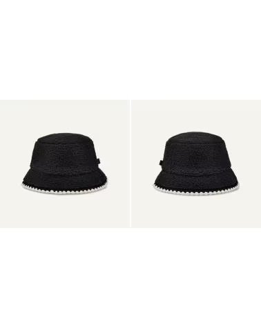 UGG CHAPÉU BUCKET DE ABA CURTA NEGRO
