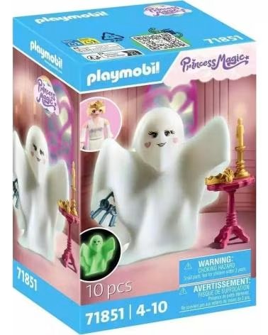 PLAYMOBIL GHOST 71151 FIGURA FANTASMA LUMINOSO PLAYMOBIL BLANCO