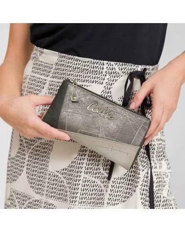 ANEKKE PORTEFEUILLE ANEKKE AURALIS AVEC TECHNOLOGIE RFID BEIGE