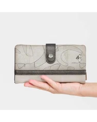 ANEKKE PORTEFEUILLE ANEKKE AURALIS AVEC TECHNOLOGIE RFID BEIGE