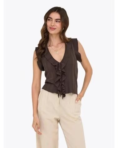 ONLY TOP 077-53441270546771 EN MARRON PARA MUJER MARRóN