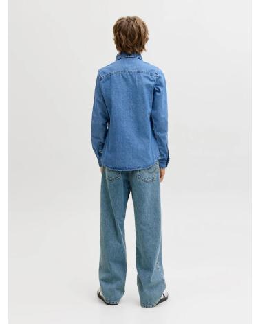 JACK AND JONES CAMISA VAQUERA MANGA LARGA JACK & JONES 12294475 CELESTE