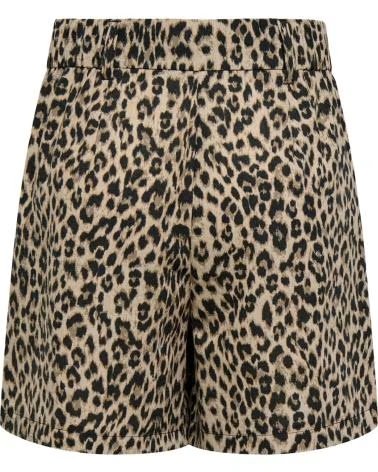 ONLY BERMUDA ANIMAL PRINT 15380058 BEIGE
