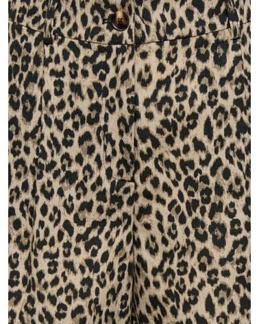 ONLY BERMUDA ANIMAL PRINT 15380058 BEIGE