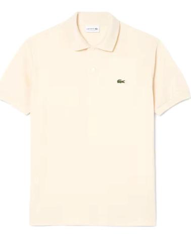 LACOSTE POLO LACOSTE L1212 CLASSIC FIT BEIG CLARO