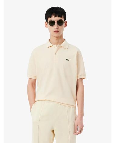 LACOSTE POLO LACOSTE L1212 CLASSIC FIT BEIG CLARO