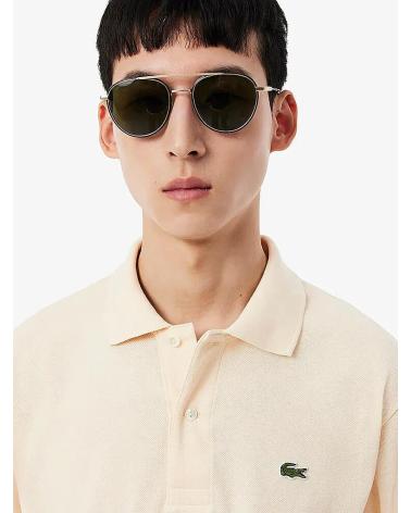 LACOSTE POLO LACOSTE L1212 CLASSIC FIT BEIG CLARO