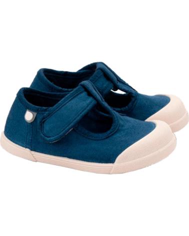 IGOR ZAPATILLAS DE LONA 10332 CON CIERRE ADHERENTE AZUL