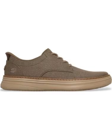 SKECHERS SKECHERS HYLAND JUSTINO SLIP-INS MARRóN
