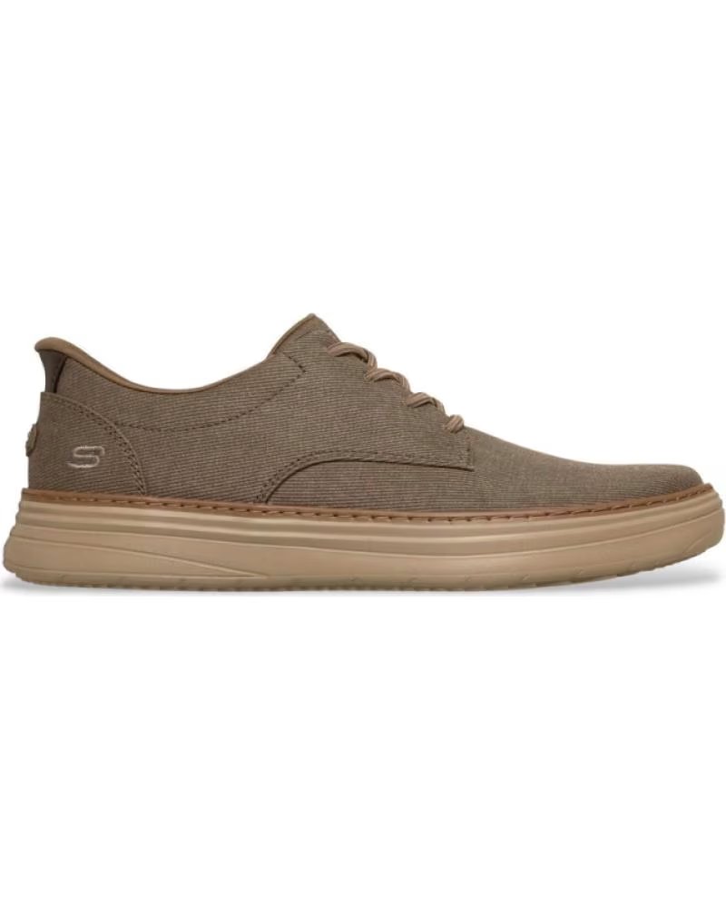 SKECHERS SKECHERS HYLAND JUSTINO SLIP-INS MARRóN