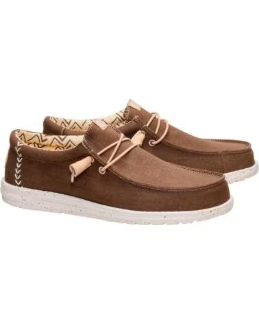 HEY DUDE ZAPATOS 40700-2LN EN MARRON PARA HOMBRE MARRóN