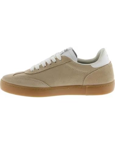 VICTORIA TÊNIS 1126212 BERLIN EM CAMURÇA RETRÔ BEIGE