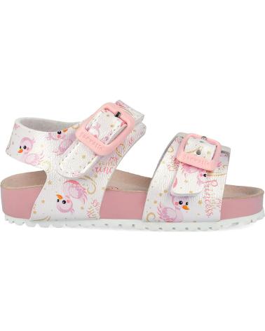 GARVALIN SANDALIAS BIO GARVALIN 262461 CON CIERRE AJUSTABLE BLANCO