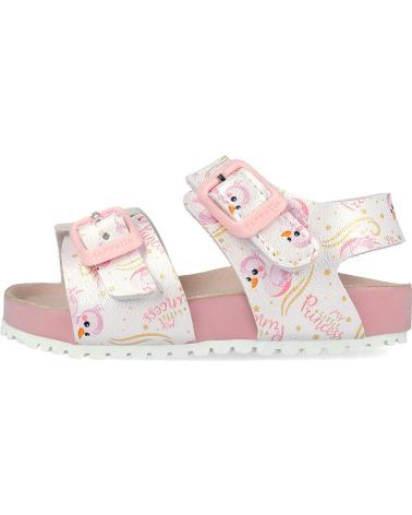 GARVALIN SANDALIAS BIO GARVALIN 262461 CON CIERRE AJUSTABLE BLANCO