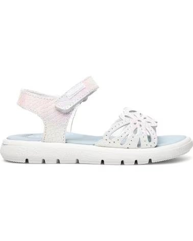 PABLOSKY RESPEKTVOLLE SANDALEN KANSAS GEPRÄGT BLANCO