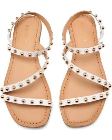 GIOSEPPO NECEDAH SANDALIA PLANA BLANCO MUJER 75077-P VARIOS COLORES