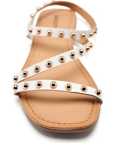 GIOSEPPO NECEDAH SANDALIA PLANA BLANCO MUJER 75077-P VARIOS COLORES