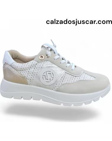 BASKETS MYSOFT 266 MÉTALLISÉES DORADO