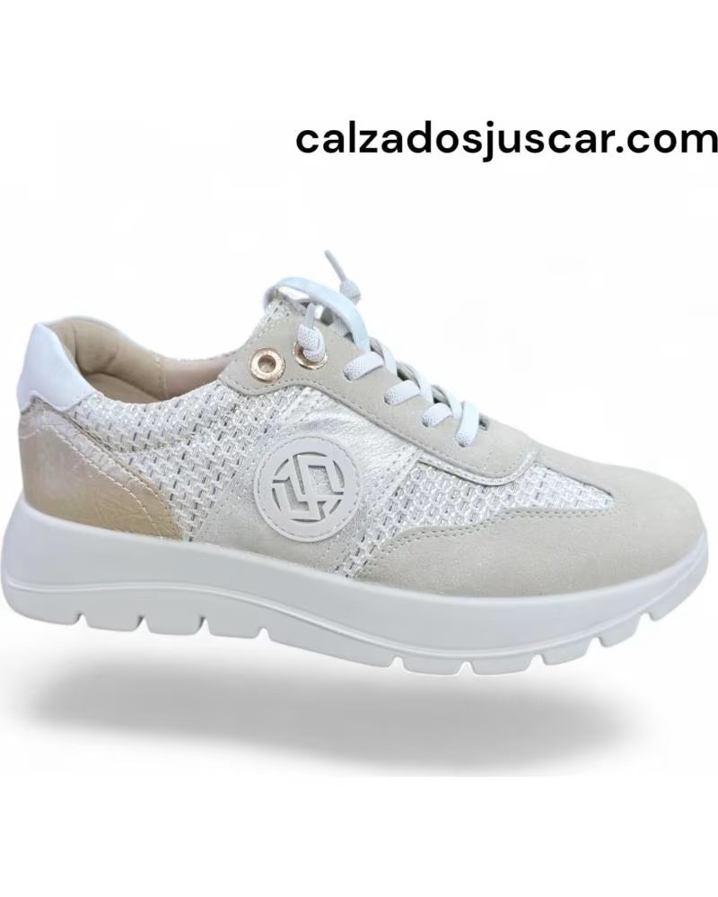 BASKETS MYSOFT 266 MÉTALLISÉES DORADO