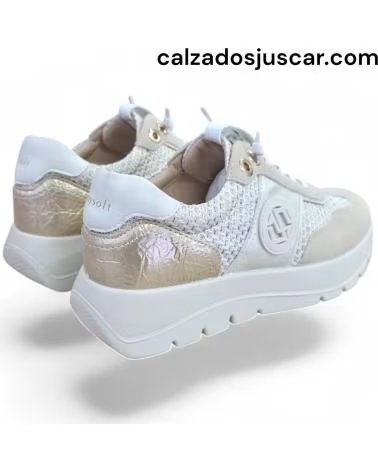 BASKETS MYSOFT 266 MÉTALLISÉES DORADO