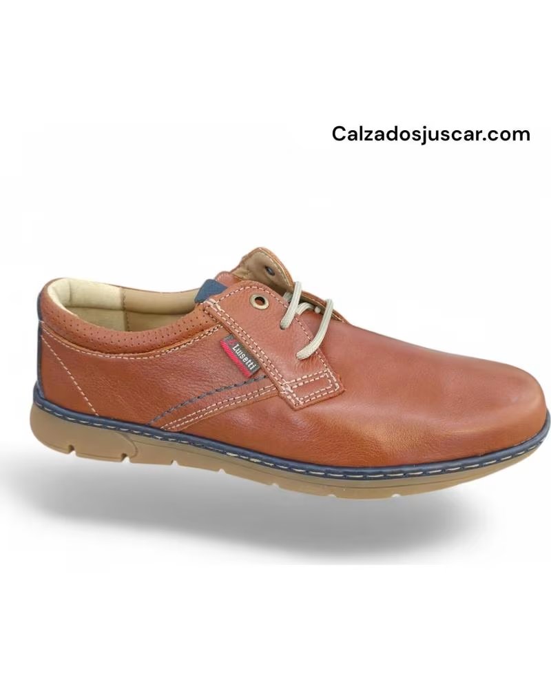 Zapatos-De-Hombre-LUISETTI-ZAPATOS-DE-SPORT-CUERO-DANUBIO-23321-MARRóN