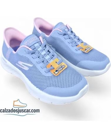 ZAPATILLAS SKECHERS GO WALK FLEX SLIP-INS 1171551 TURQUESA