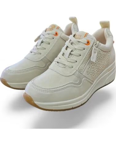 Início-REFRESH-TÊNIS REFRESH CASUAL COM PLATAFORMA-BEIGE
