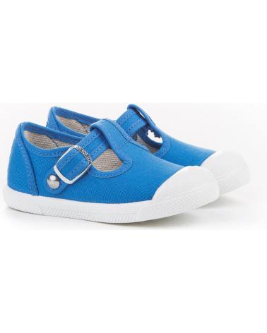 Sandalias de Niño ANGELITOS LONA TEXTIL 125 AZUL