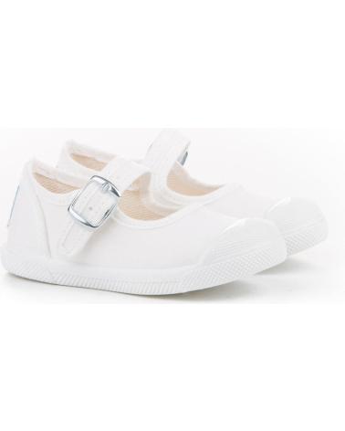 Sportivo per Bambina e Bambino ANGELITOS LONA TEXTIL 126 BLANCO